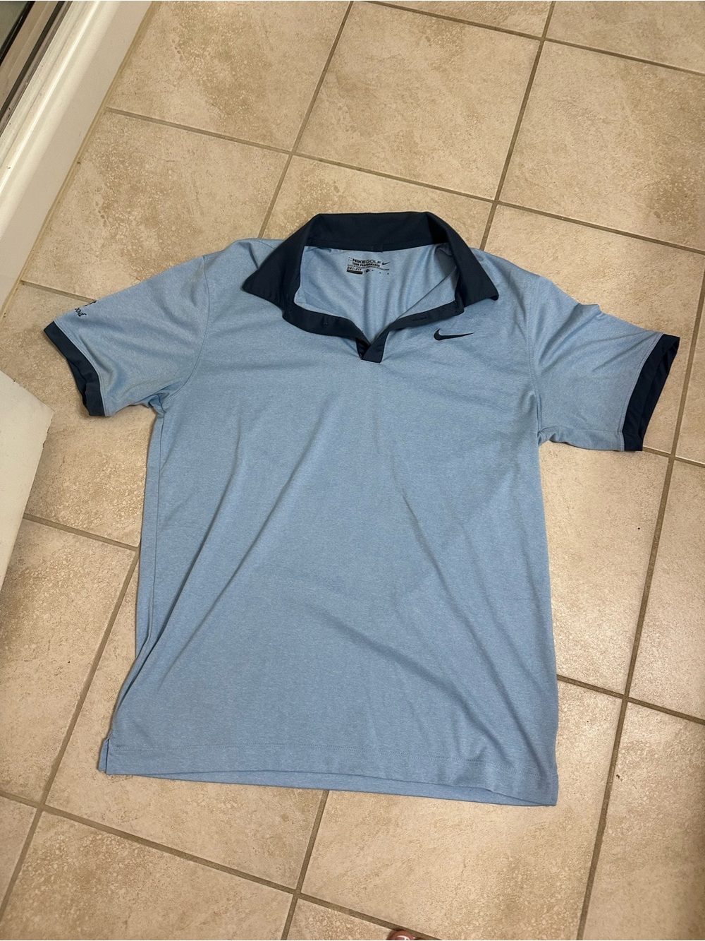 Nike Golf Tour Performance Dri-FIT Polo Men's Blue & Black